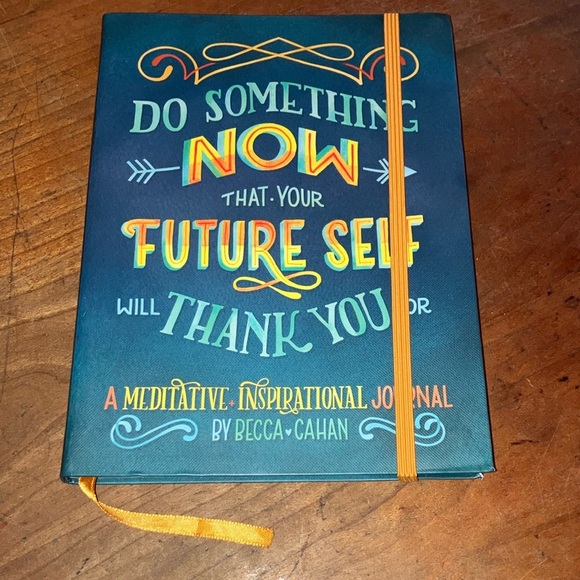 Inspirational meditative Notebook with Elastic by Becca Cahan - Picture 1 of 13